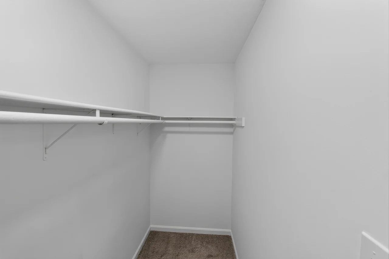 Bedroom closet interior