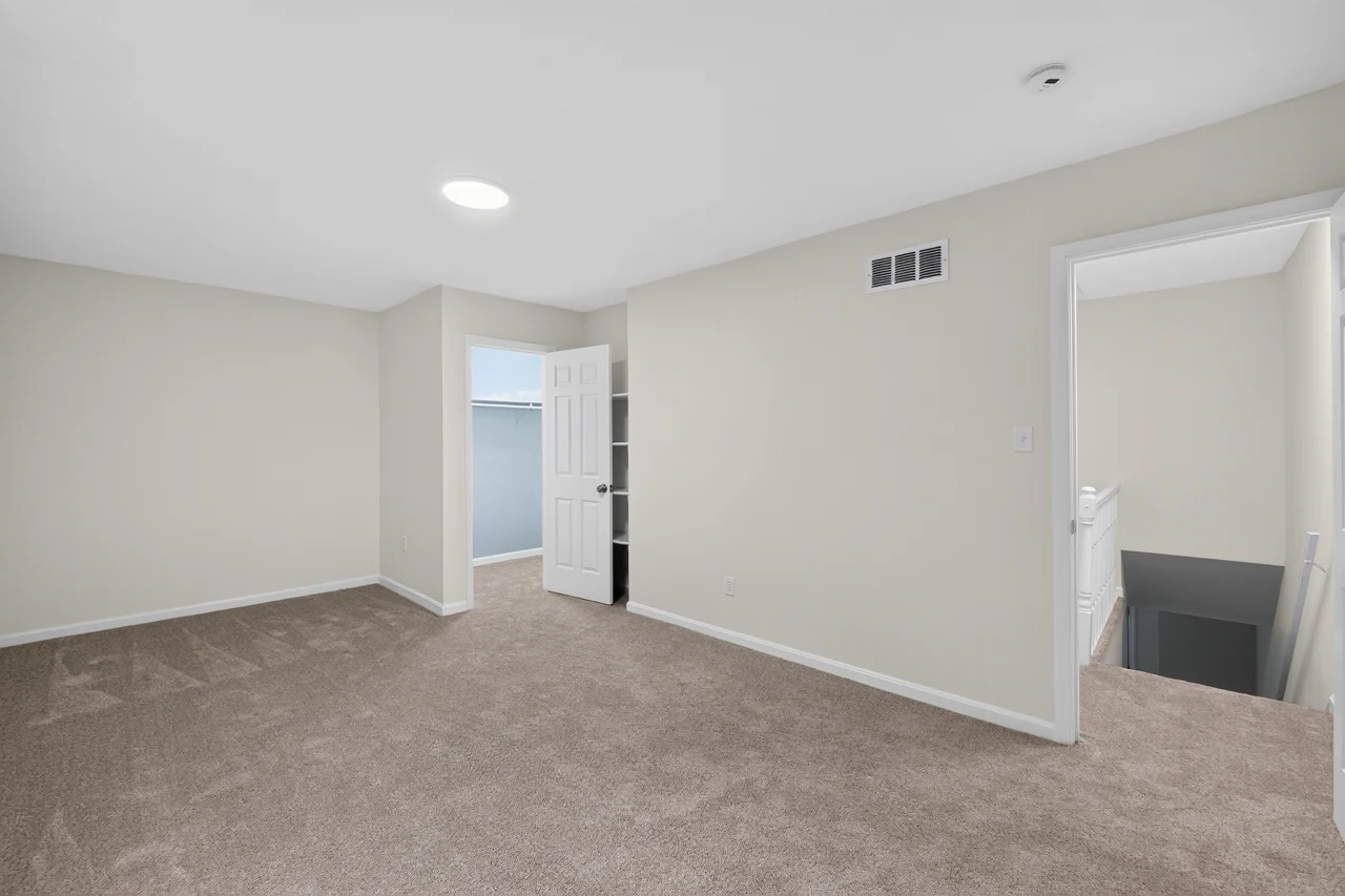 Bedroom and landing doorway